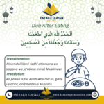Dua After Eating – Meaning, Benefits & Sunnah Etiquettes in Islam