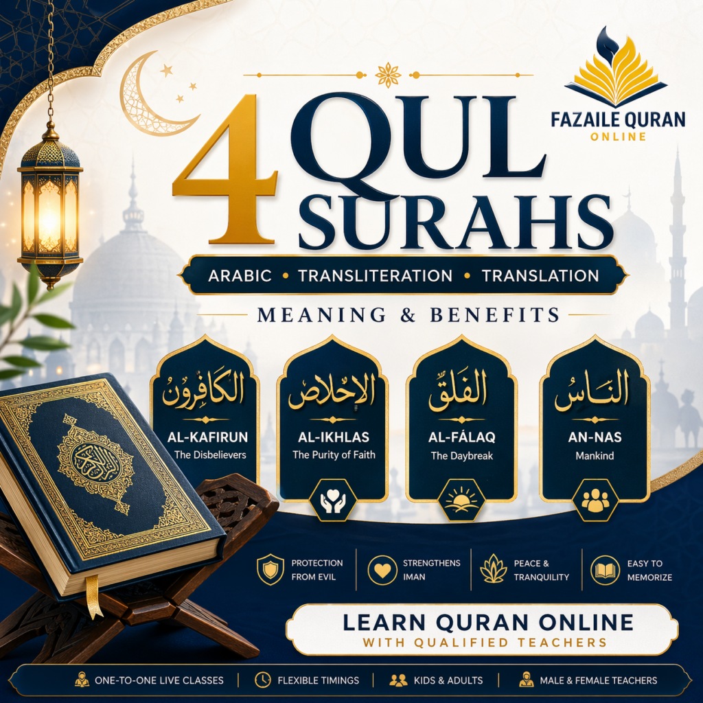 4 Qul Surahs