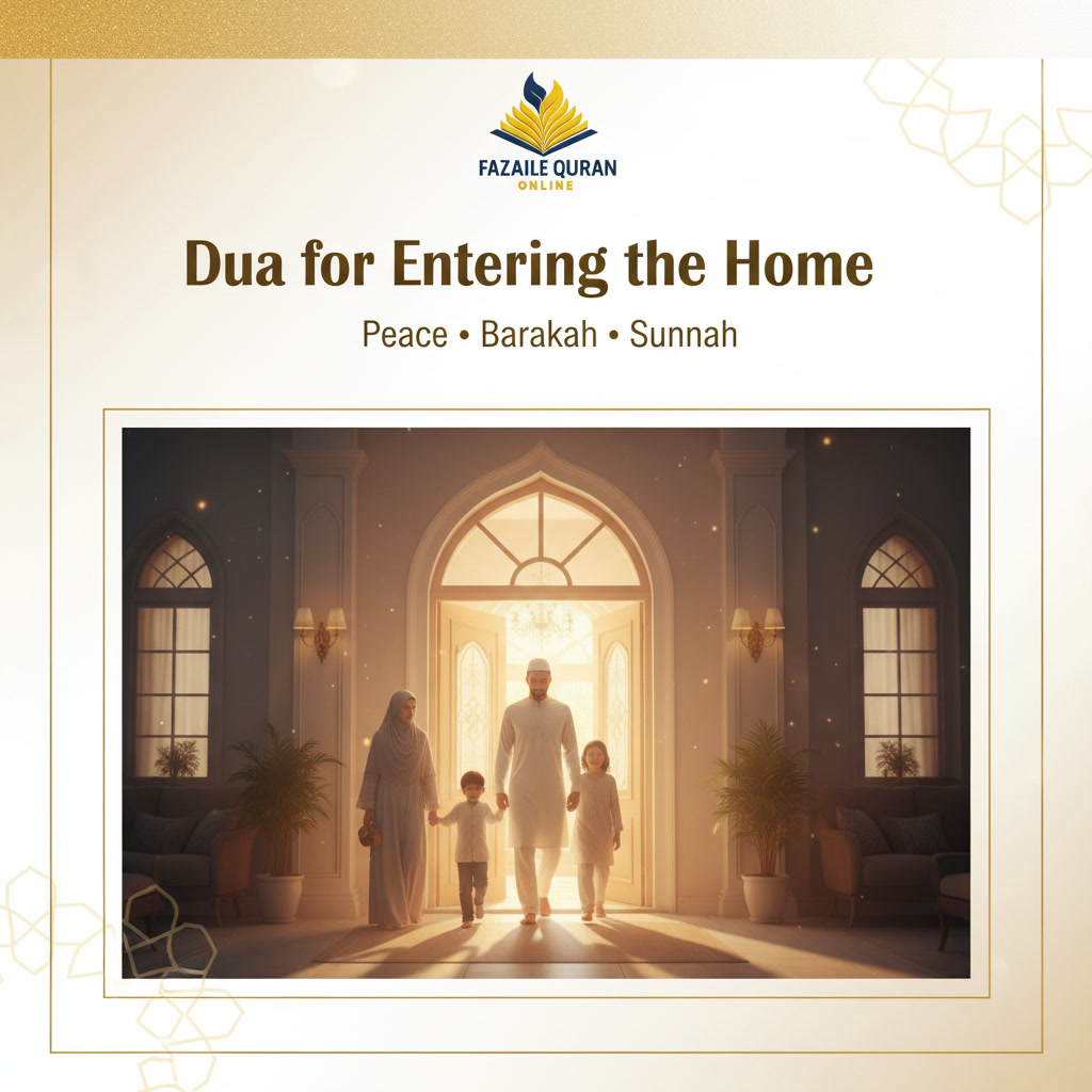 Dua for Entering the Home